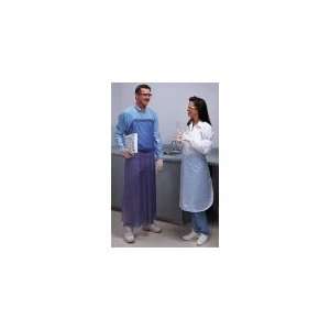 ANSELL 56 007 Apron,Light Weight,54 In,Blue 