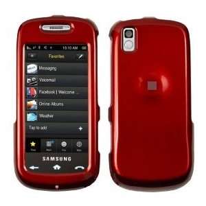  Samsung Instinct 2 S30/M810 Solid Red Snap on Protector 