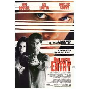 Unlawful Entry (1992) 27 x 40 Movie Poster Style A