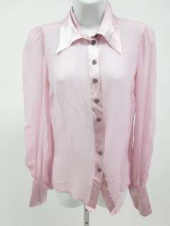 ROSS + BLUE Pink Long Sleeve Buttondown Shirt Top Sz S  