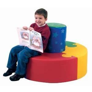  Circular Puzzle Settee   5Pc Toys & Games
