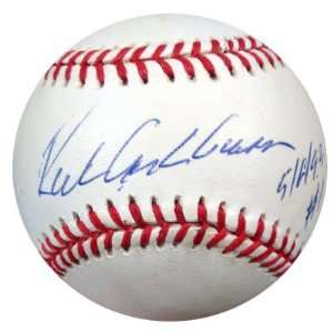 Autographed Richie Ashburn Baseball   NL 5 6 93 PSA DNA #M41565 