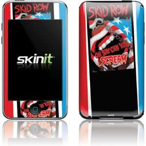  Skinit Skid Row Red White and Blue Vinyl Skin for iPod 