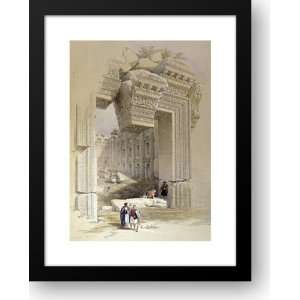  The Doorway of The Temple of Bacchus 19x24 Framed Art 