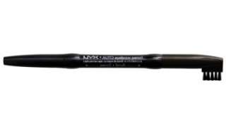 NYX Auto Eye Brow Pencil Liner w/ Brush 08 Black  
