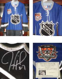 JEREMY ROENICK AUTOGRAPHED JERSEY (ALL STAR) W/ PROOF  