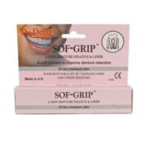  Denture fixative and Liner sof grip Health & Personal 