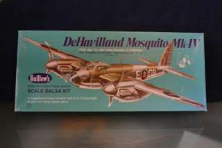 GUILLOWS DEHAVILLAND MOSQUITO MK IV MODEL AIRPLANE KIT  