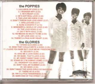 Poppies Meet the Glories CD New / Sealed 29 Tracks  