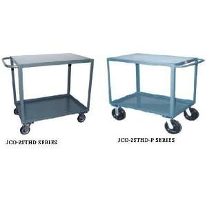  Jamco Two Shelf Heavy Duty Cart With Horizontal Handle 