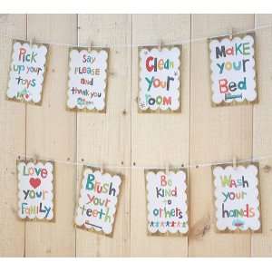  Good Manners Wall Cards