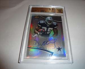 2011 DeMarco Murray BGS 9.5 Finest Ref Auto Rc /30  
