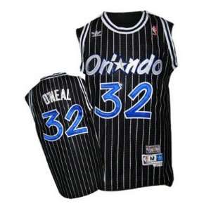  Orlando Magic #32 Shaquille Oneal Black Throwback Jersey 