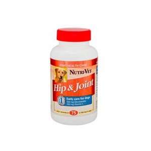  Nutri Vet Hip & Joint Liver Flavored Chewables Supplement 