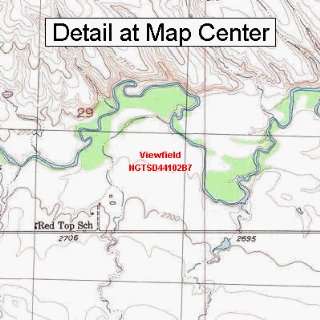   Map   Viewfield, South Dakota (Folded/Waterproof)