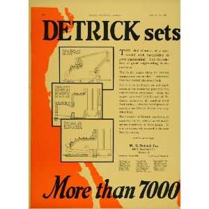  1924 Ad M. H. Detrick Co. Heine Boiler Chicago Illinois 