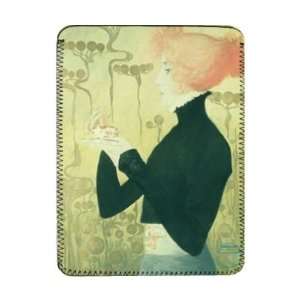  Portrait of Sarah Bernhardt by Manuel Orazi   iPad Cover 