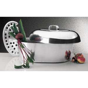 MAGNALITE Classic 15 Oval Covered Roaster w/ Rack, 1080828 NEW