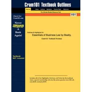  Studyguide for Essentials of Business Law by Beatty 