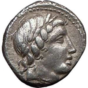 Roman Republic ANONYMOUS 86BC Apollo & Zeus Chariot Ancient Silver 