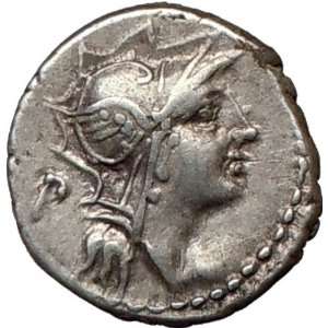  Roman Republic D. Silanus L. f. Authentic Roma Victory Chariot 