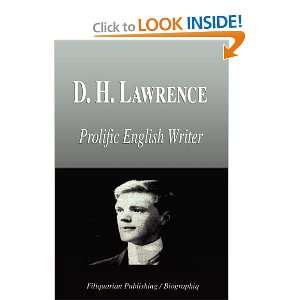  D. H. Lawrence   Prolific English Writer (Biography 