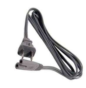 Power Cord for HP DeskJet 995Ck 2 prong Cable NEW Grey  
