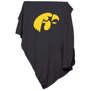  BSS   Iowa Hawkeyes NCAA Sweatshirt Blanket Throw 