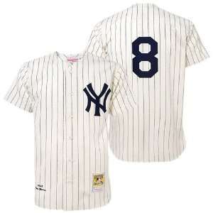  New York Yankees Authentic 1952 Yogi Berra Home Jersey by 