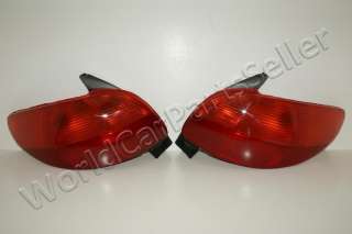 1998 2003 Peugeot 206 Tail lights Rear lamps LEFT+RIGHT PAIR 1999 2000 