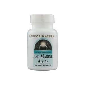  Red Marine Algae 350 mg 45 Tablets by Source Naturals 