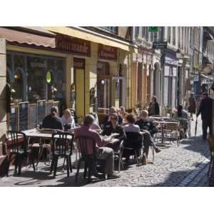  Tables Outside the Many Cafes and Restaurants on Rue De Lille in Old 