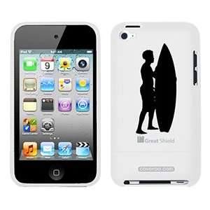  Standing Surfer on iPod Touch 4g Greatshield Case 