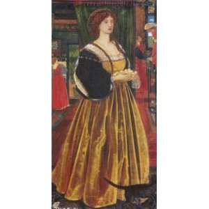   Edward Burne Jones   24 x 48 inches   Clara von Bork
