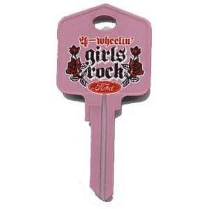  Ford   Girls Rock House Key Kwikset / Titan / UltraMax KW 