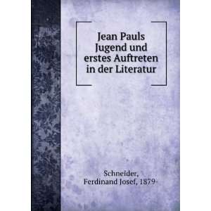   Blatt aus der Bildungsgeschichte . Ferdinand Josef Schneider Books