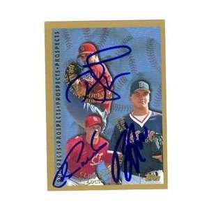  Cliff Politte, Brian Rose & Braden Looper autographed 