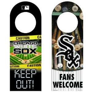  MLB Chicago White Sox Wood Door Hanger