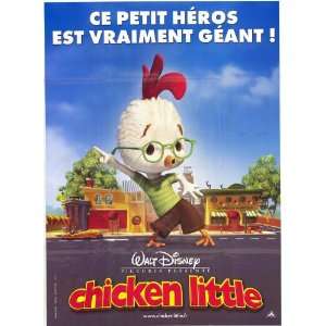  Chicken Little Poster French 30x40 Zach Braff Joan Cusack 