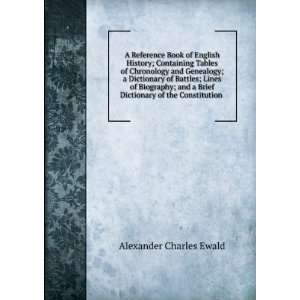   Brief Dictionary of the Constitution . Alexander Charles Ewald Books