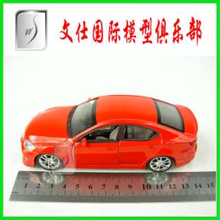 32 China Lexus IS350 Red Diecast pull back model  