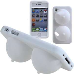  IBOOBIES Soft Silicone Cover Case for Apple iPhone 4G 