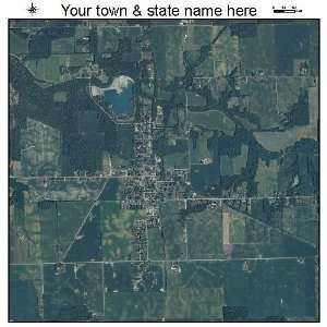  Aerial Photography Map of Bunker Hill, Indiana 2010 IN 