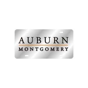 License Plate   AUBURN MONTGOMERY SILVER/BLACK/ORANGE 