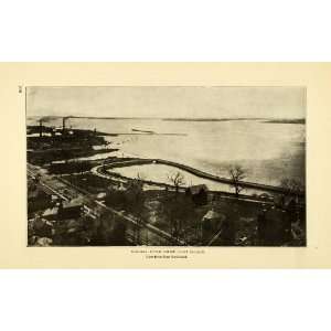  1906 Print Niagara River New York Goat Island Falls 