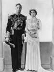 Description 1939 photo King George VI and Queen Elizabeth of England 