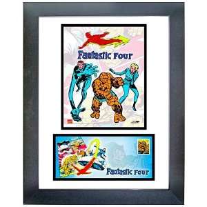   Marvel Fantastic Four framed event cover with photo 