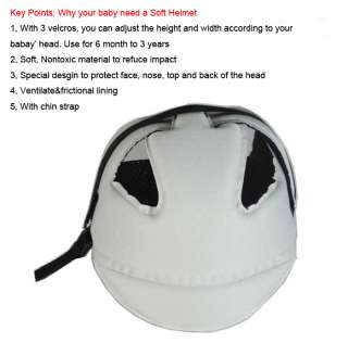 Adjustable Baby Toddler Safety Helmet Headguard Hats Cap No Bumps 
