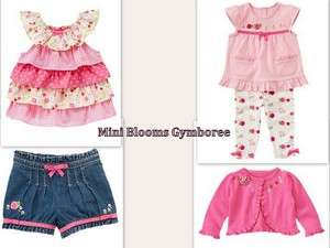 NWT Gymboree Baby Toddler Girl Mini Blooms Shorts Cardigan Sets Tops 