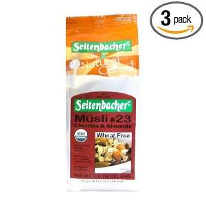 Seitenbacher Original Muesli #23 Cherries & Almonds, 16 Ounce Bags 